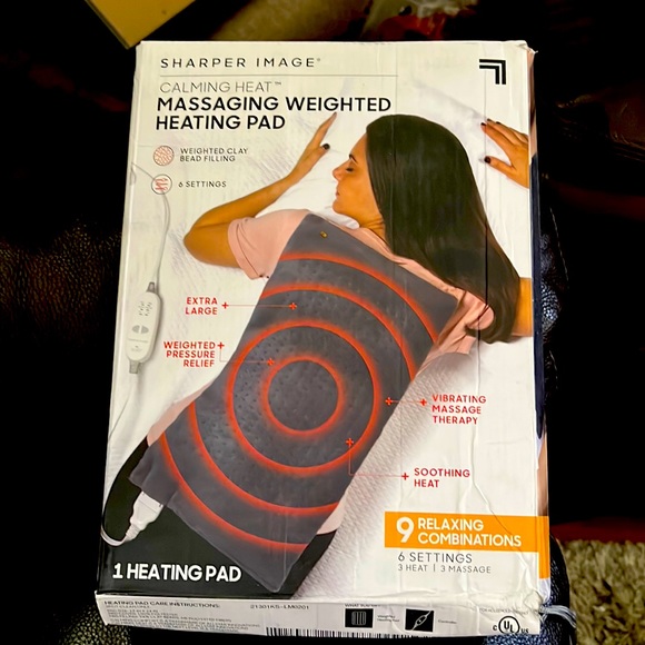 Sharper Image Other Sharper Image Calming Heat Massaging Weighted